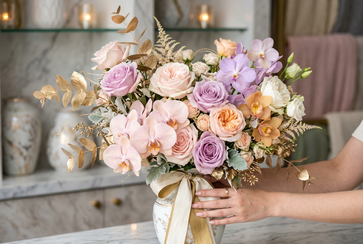 Luxus Blumenarrangements